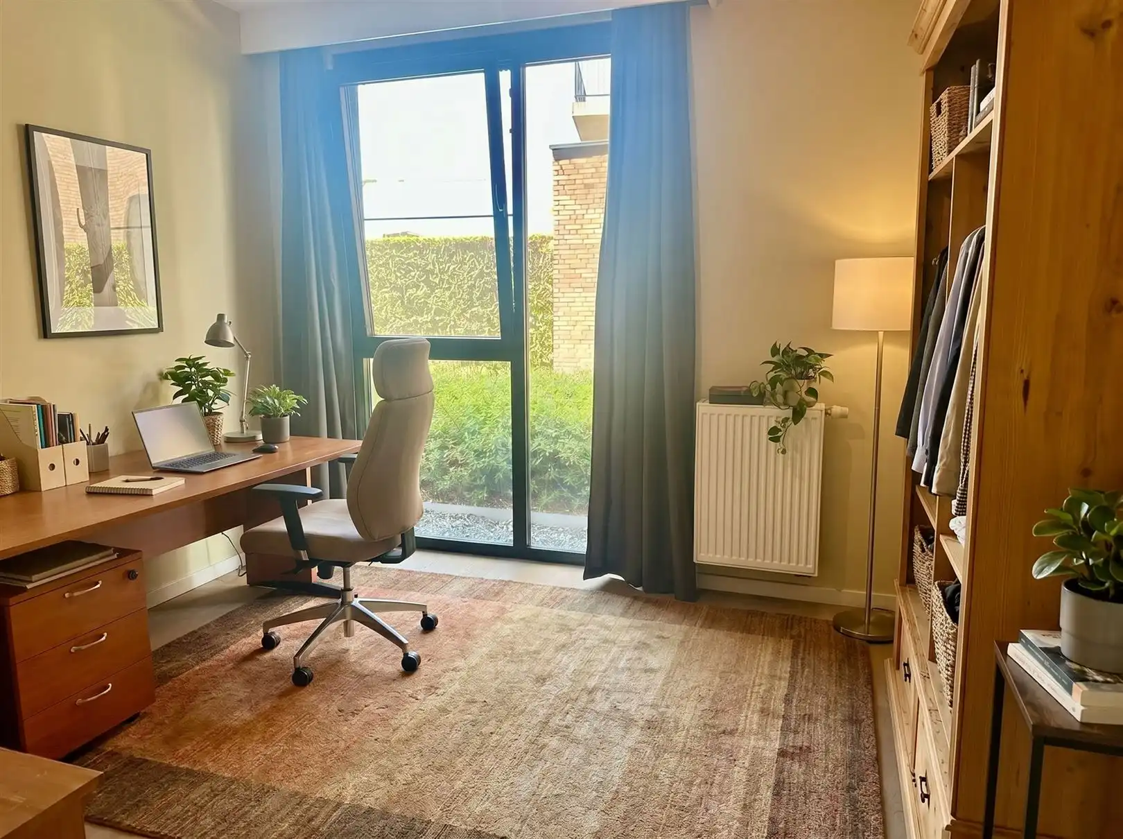 Gelijkvloers appartement TE HUUR met zicht op de Schelde  foto 7