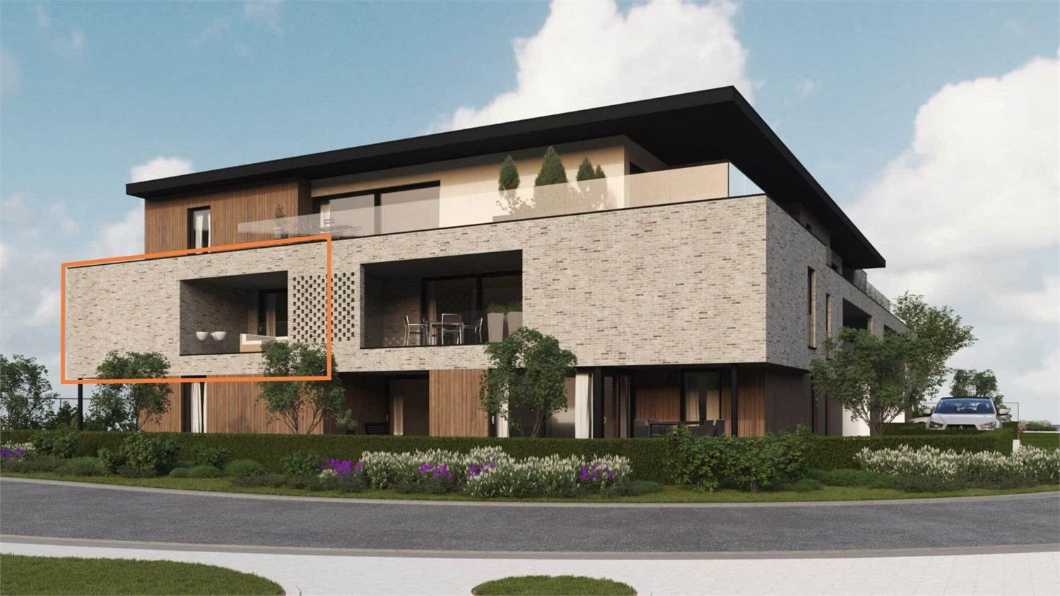 Instapklaar nieuwbouw appartement met 3 slaapkamers, 2 parkeerplaatsen, terras en kelderberging te Kinrooi foto 26