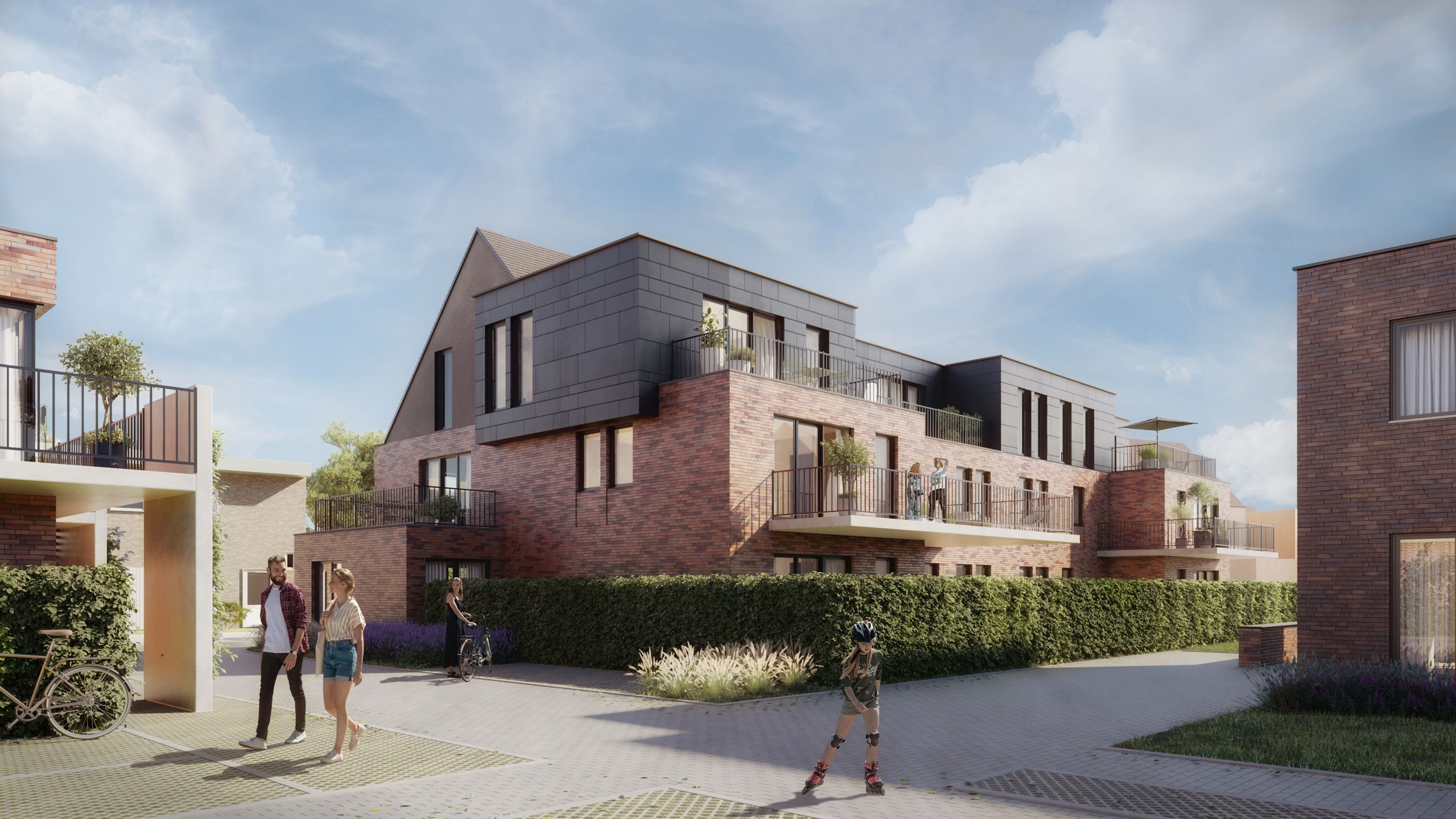 Lichtrijk, energiezuinig nieuwbouw appt te Oudegem! foto 2