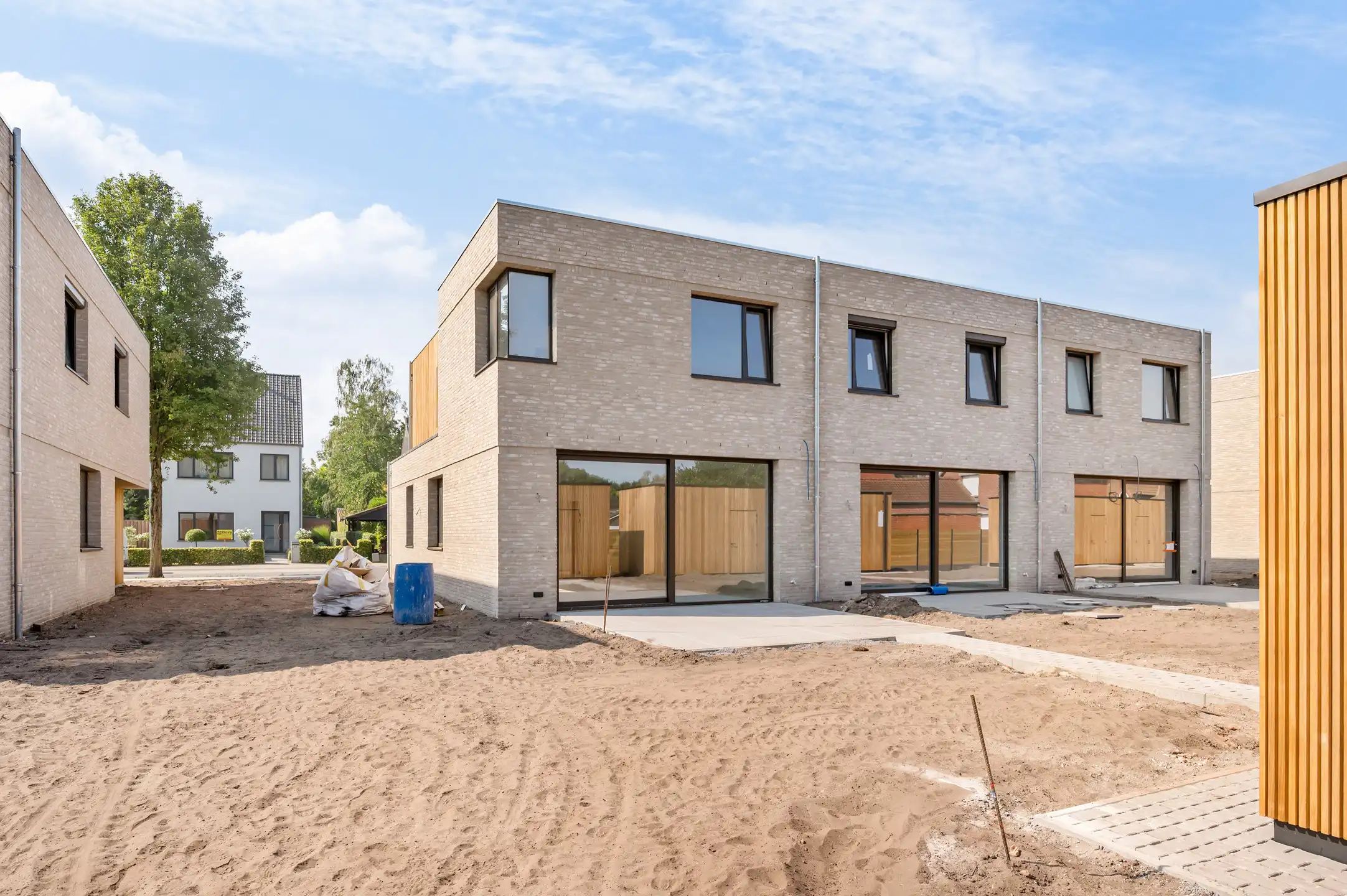 Linkse woning - woning 5 - lot E - Energiezuinige BEN-nieuwbouwwoning met 3 slaapkamers, staanplaats en zonnige tuin foto 3