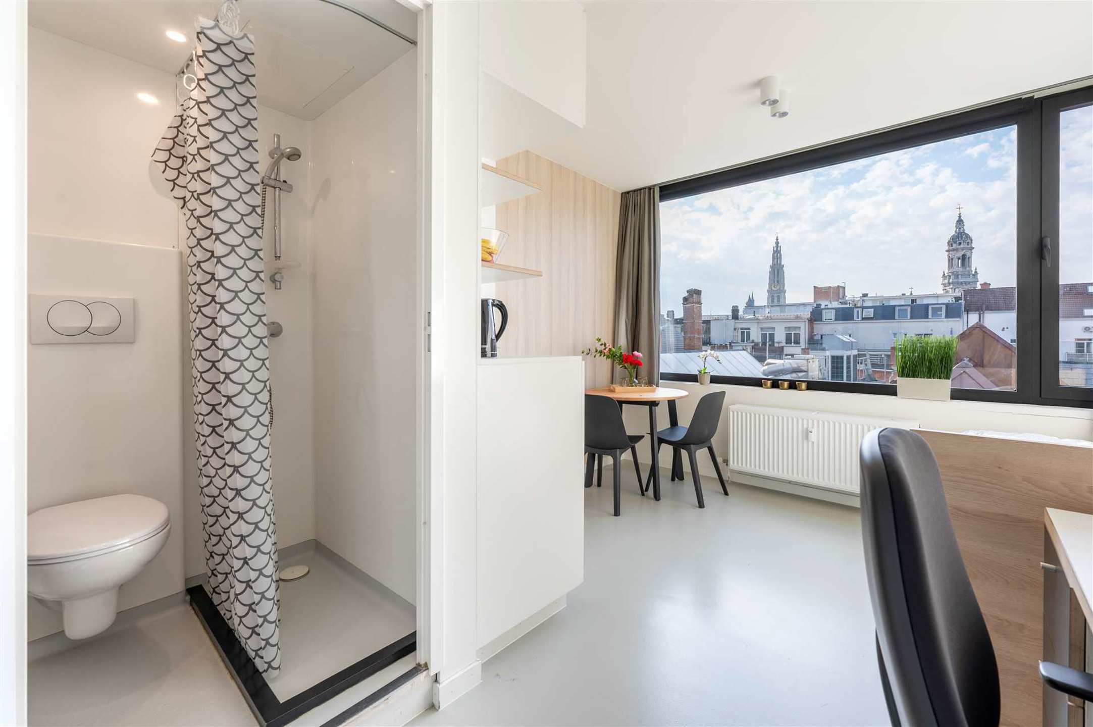 Lichte en privé studentenkamer in een topbuurt foto 3