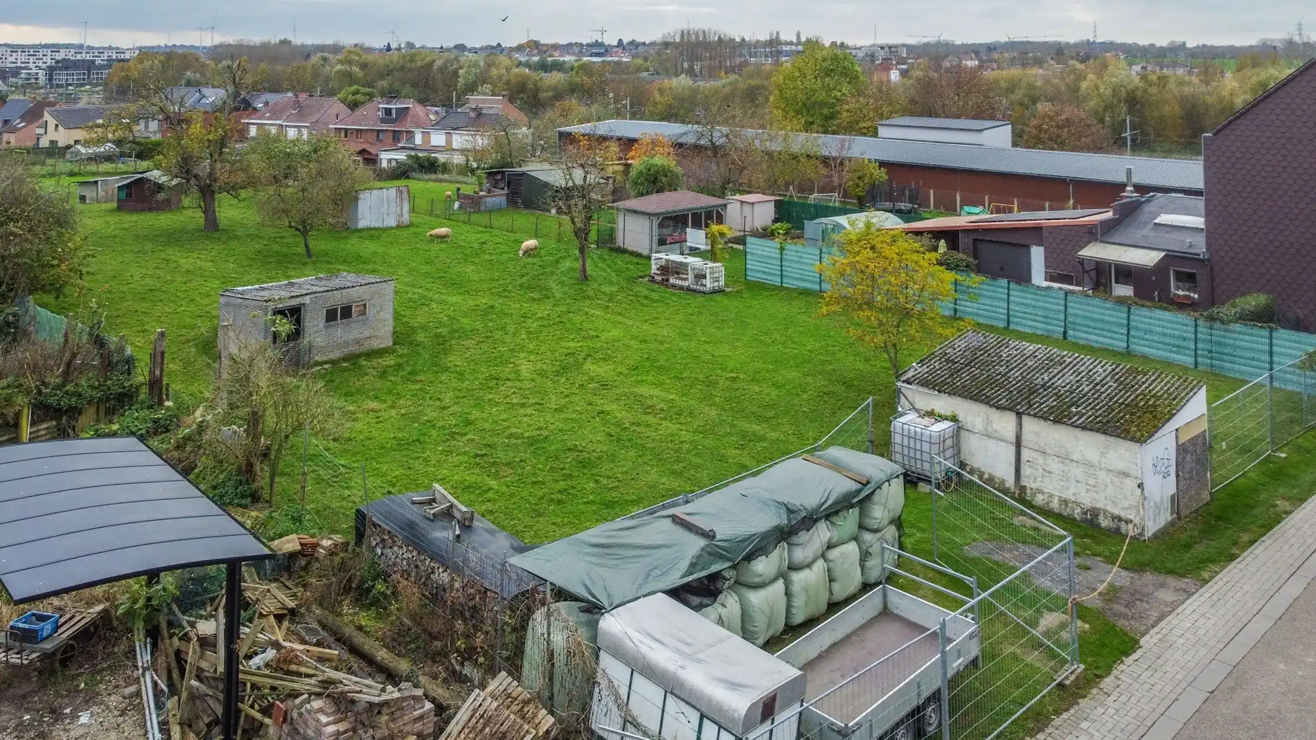 ZUID-GERICHTE BOUWGROND VOOR 3-GEVEL VILLA VAN 9A00CA! foto 6
