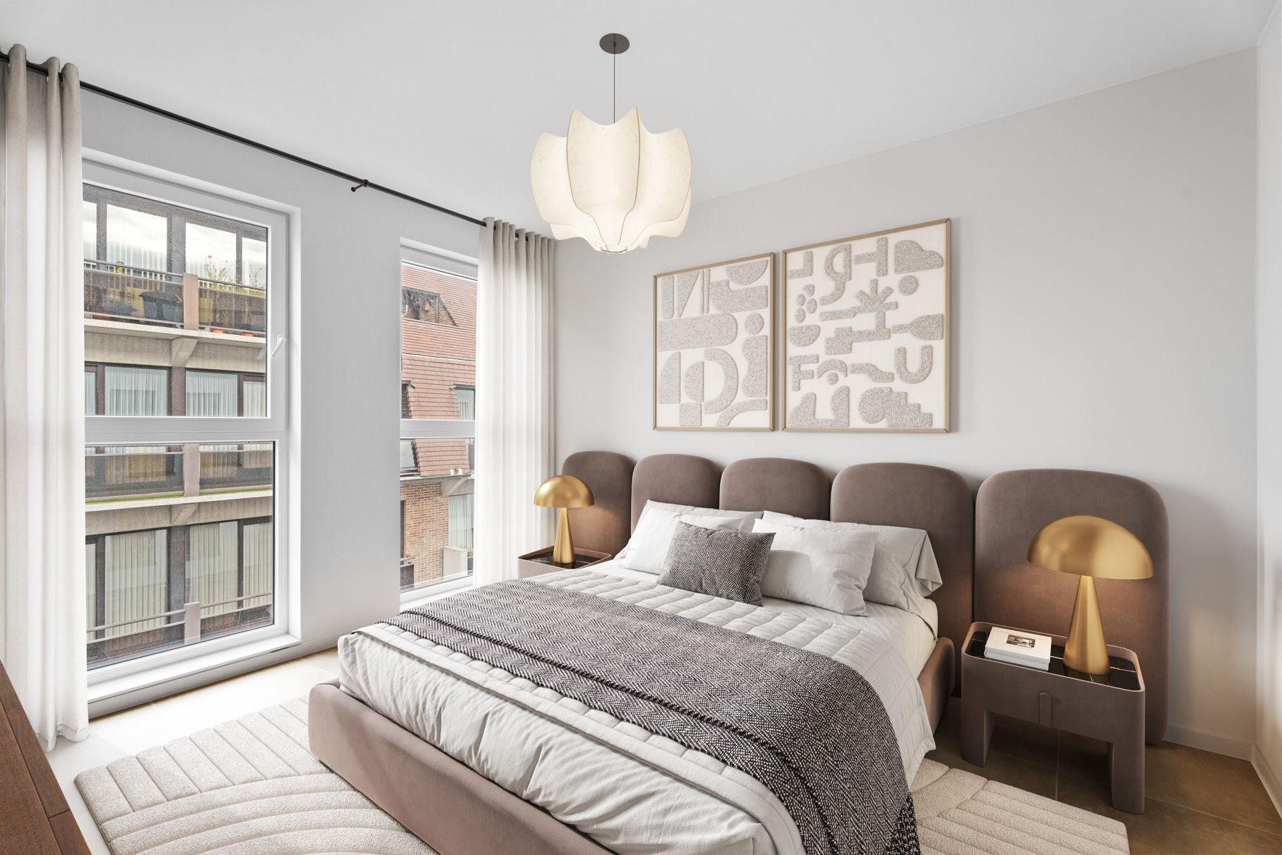 Top nieuwbouw appartement met zicht op de markt van Aalter foto 13