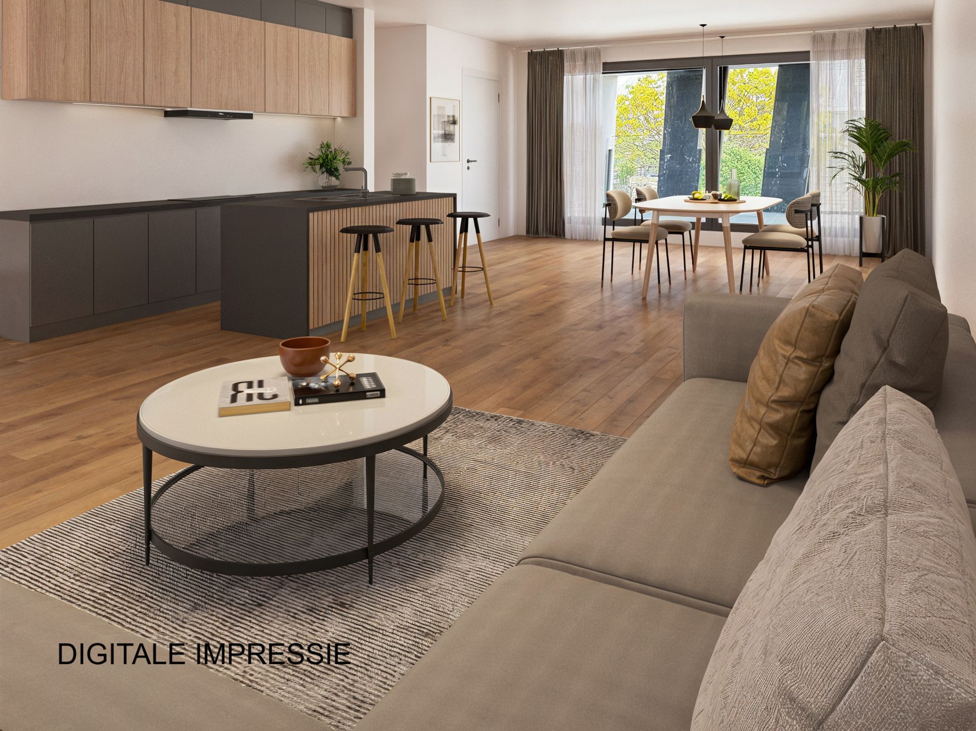 BURST - Ruim 3 slaapkamer app met 2 terrassen  foto {{pictureIndex}}