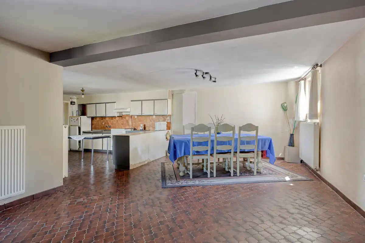 RUSTIG GELEGEN WONING MET ZORGWONING OP CA 15A TE BORGLOON. foto 22