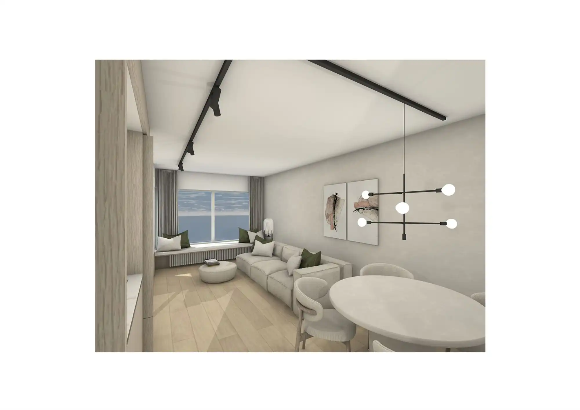 Exclusief te personaliseren appartement op topligging in Oostende foto 4