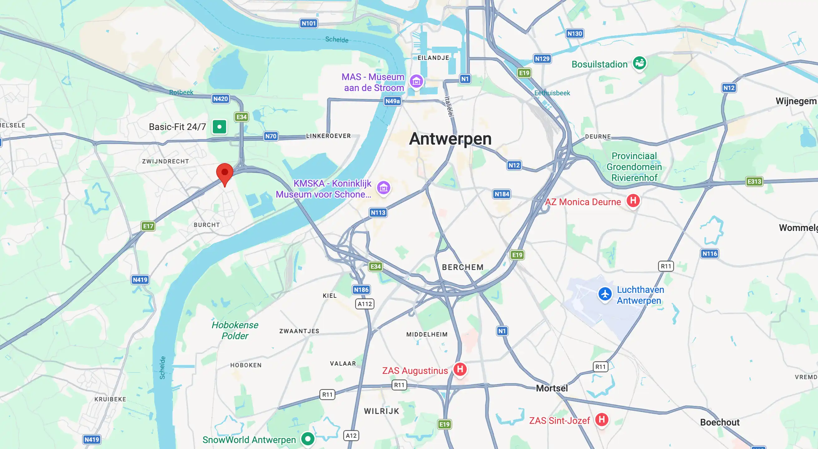 TE HUUR bedrijfssite langsheen E17  foto 16