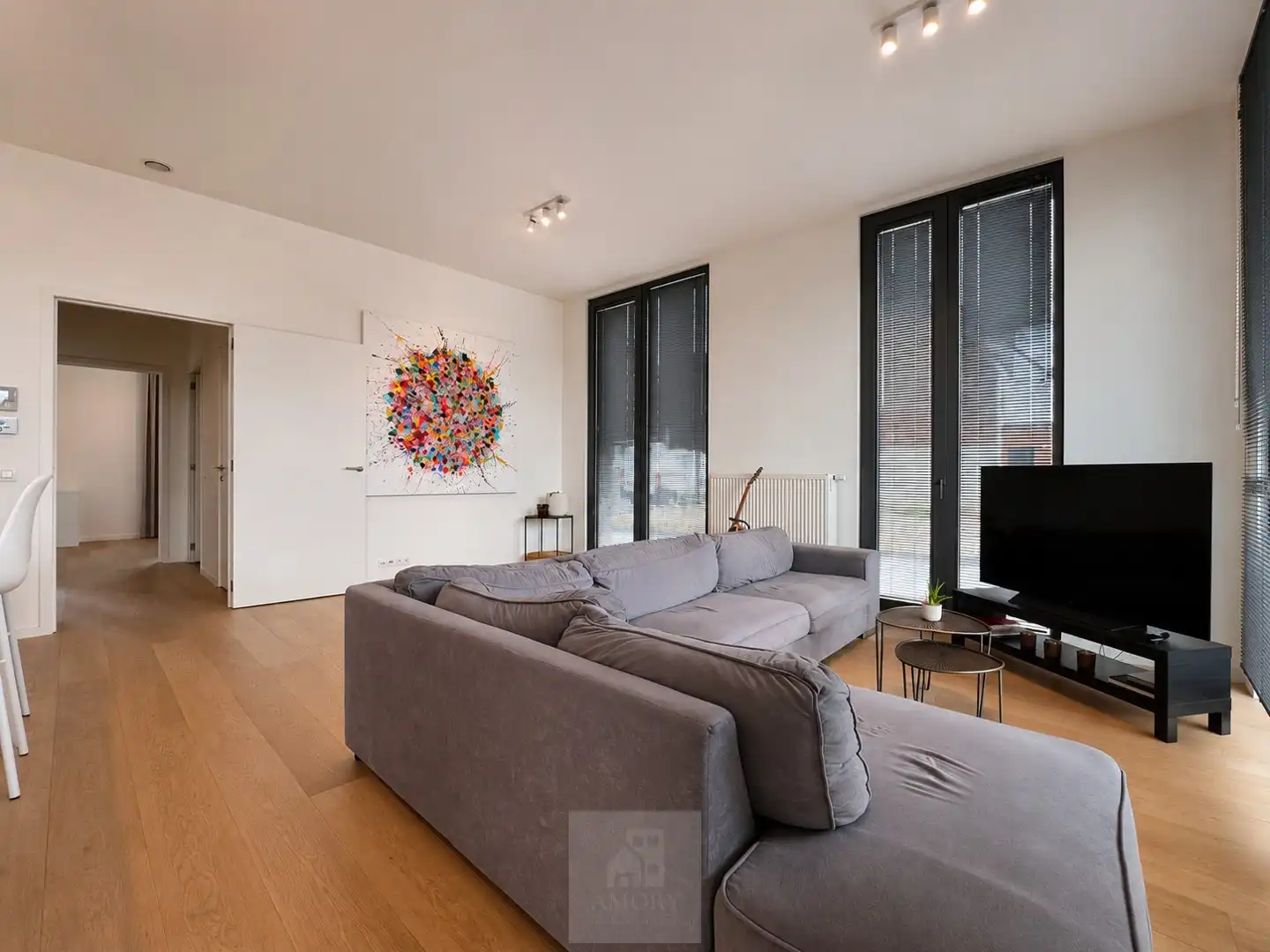 Recent gelijkvloers 2-slaapkamerappartement met tuin aan de Leieboorden foto 6