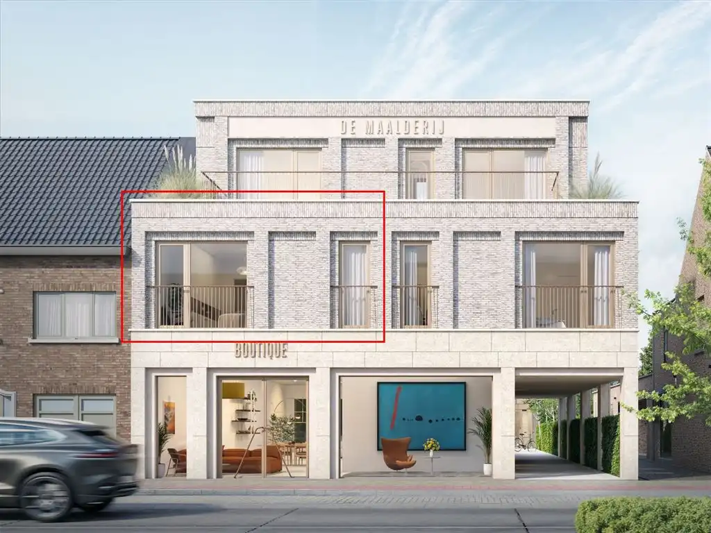 Appartement op de eerste verdieping met terras foto {{pictureIndex}}