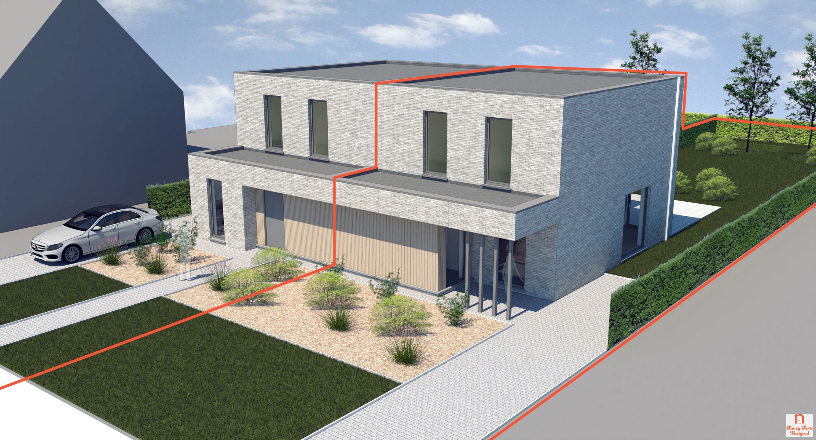 Energiezuinige halfopen woning in rustige straat in Paal foto {{pictureIndex}}