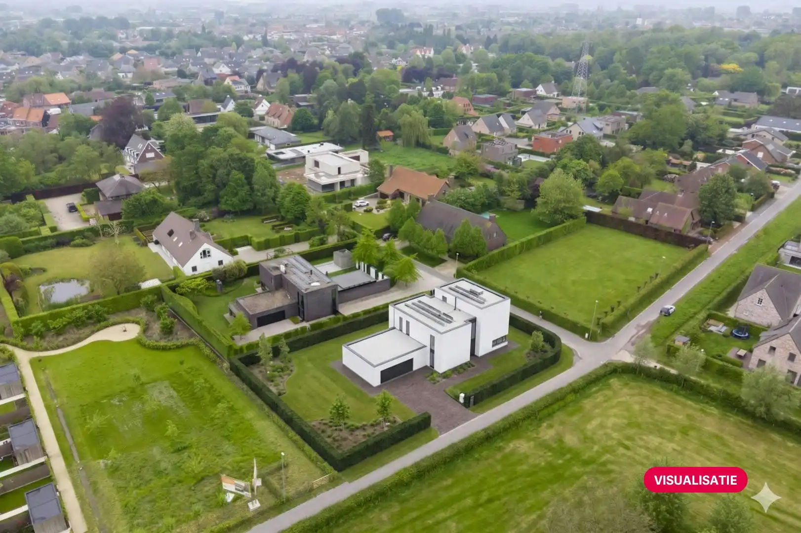 Exclusief perceel bouwgrond aan Bosmolens te Izegem  foto 3