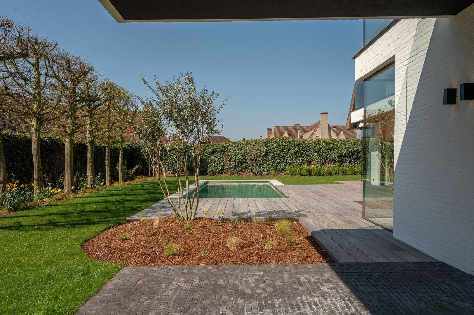 Uitzonderlijke luxueuze nieuwbouwvilla met zwembad in een residentiële buurt te Knokke foto 5