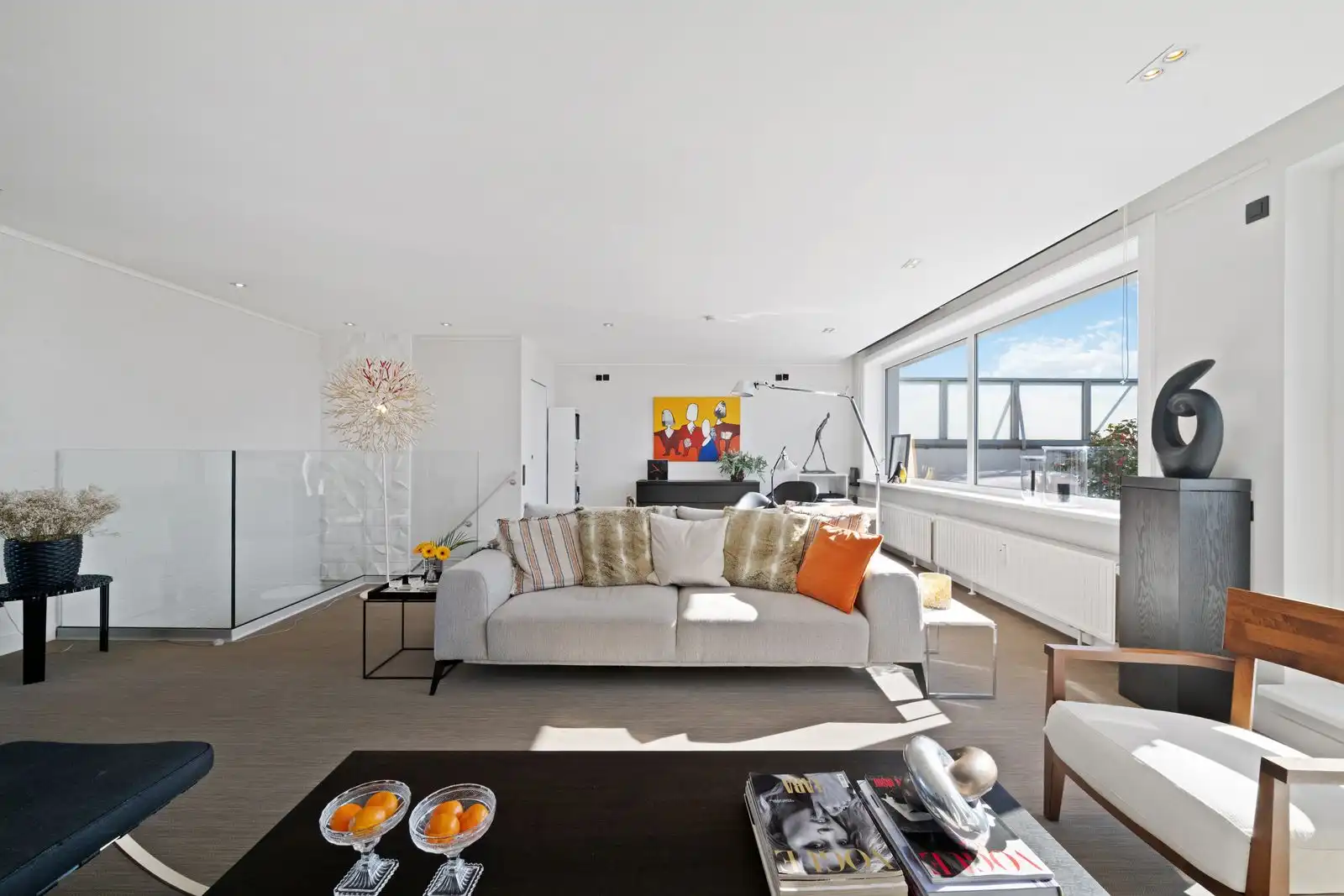 Luxueuze penthouse met zonovergoten terrassen pal aan zee! foto 3