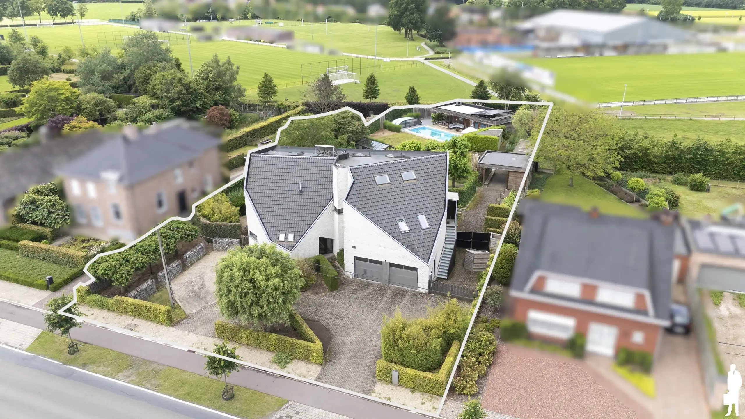 Architectenvilla - industrieel ontwerp, 5 à 6 slpk., 2.228m² foto 29