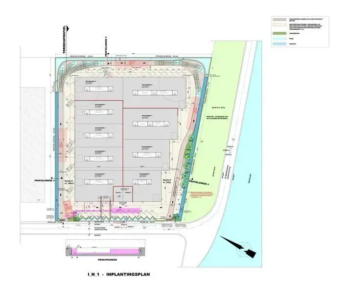 Nieuwbouw magazijn met kantoor te huur in Durmakker Evergem foto 22
