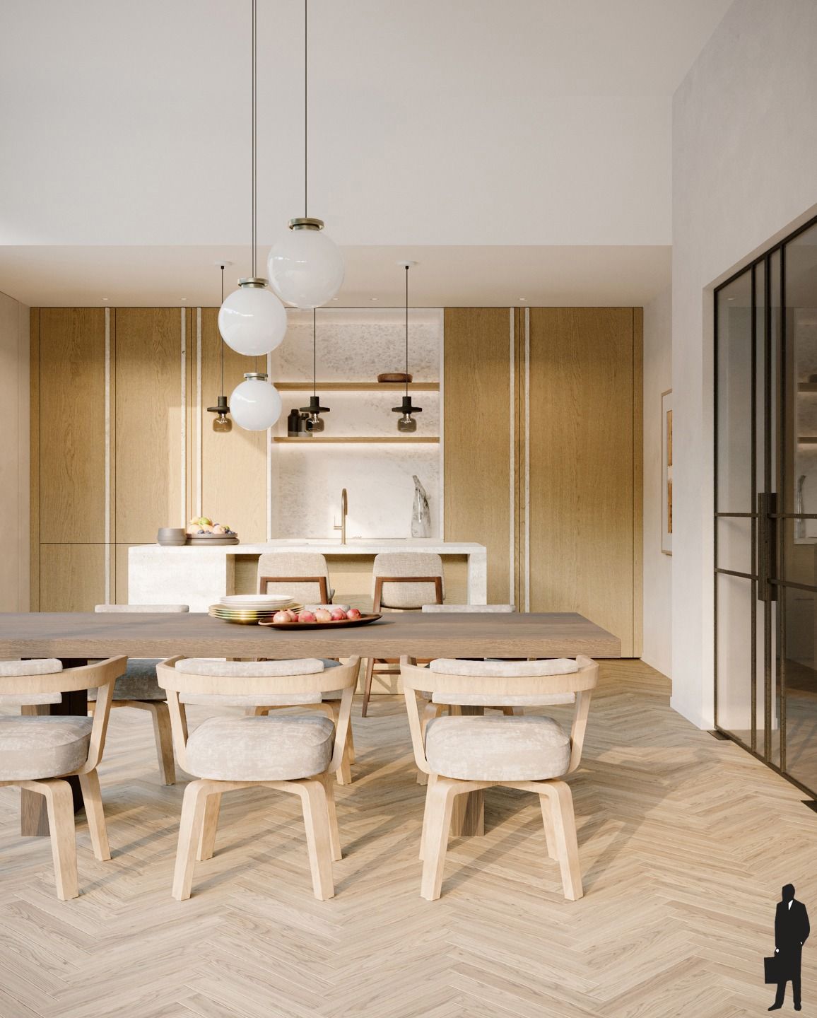 Moderne, energieneutrale laagbouwvilla op perceel van 1863m² foto 3