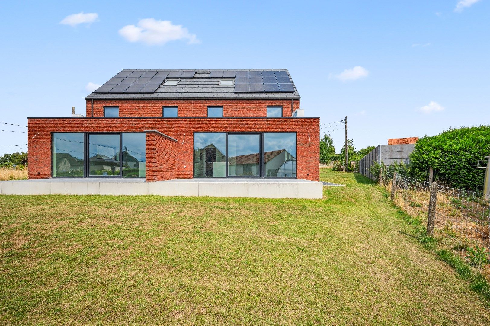 Nieuwbouw halfopen bebouwing (EPC A) met tuin, terras en garage foto 25