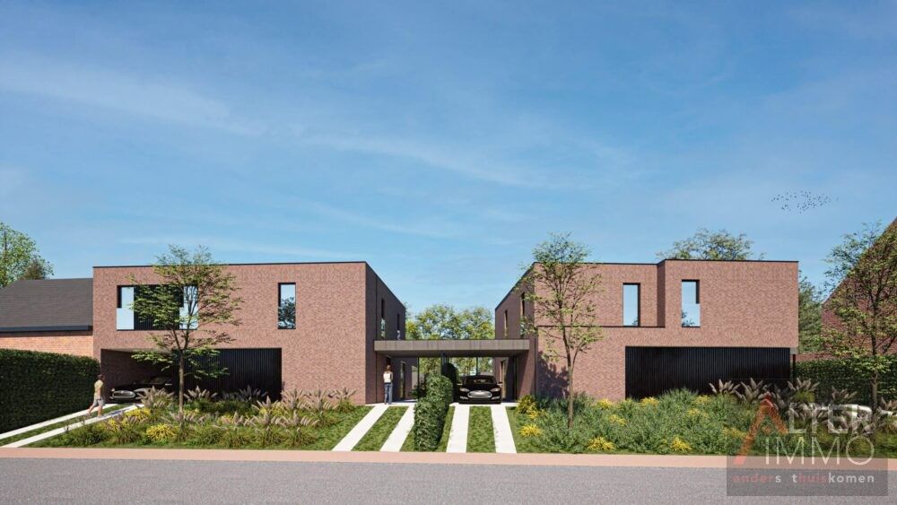 Stijlvolle nieuwe woning centrum-Zolder (E-peil <10) met carport! foto {{pictureIndex}}