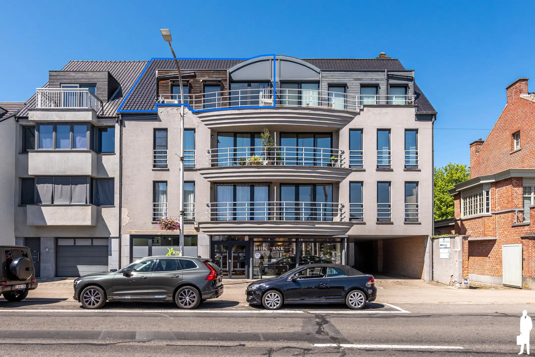 Duplex met 2 terrassen en staanplaats in centrum van Schilde foto 2