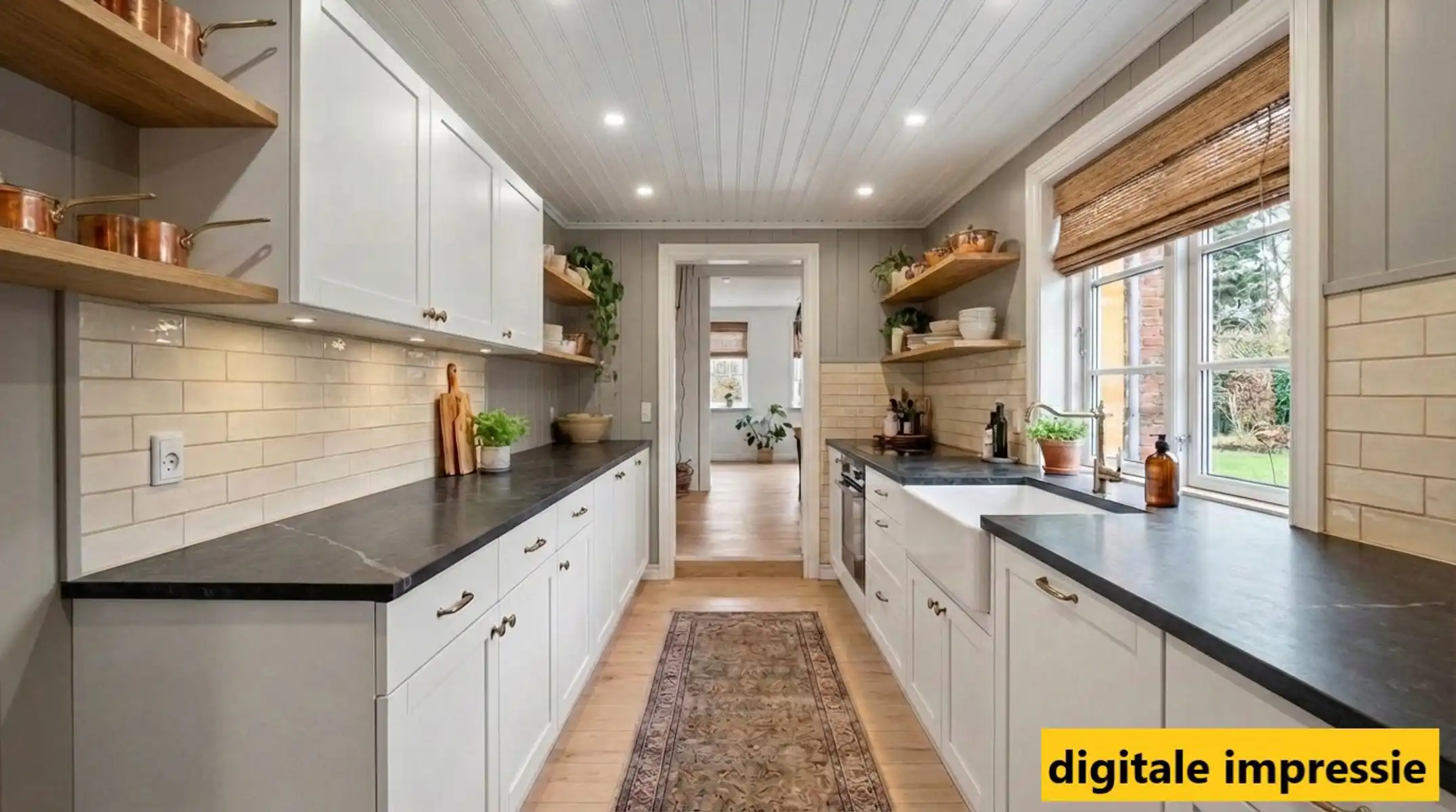 Deels te renoveren starterswoning met diepe tuin in groene, rustige omgeving foto 10