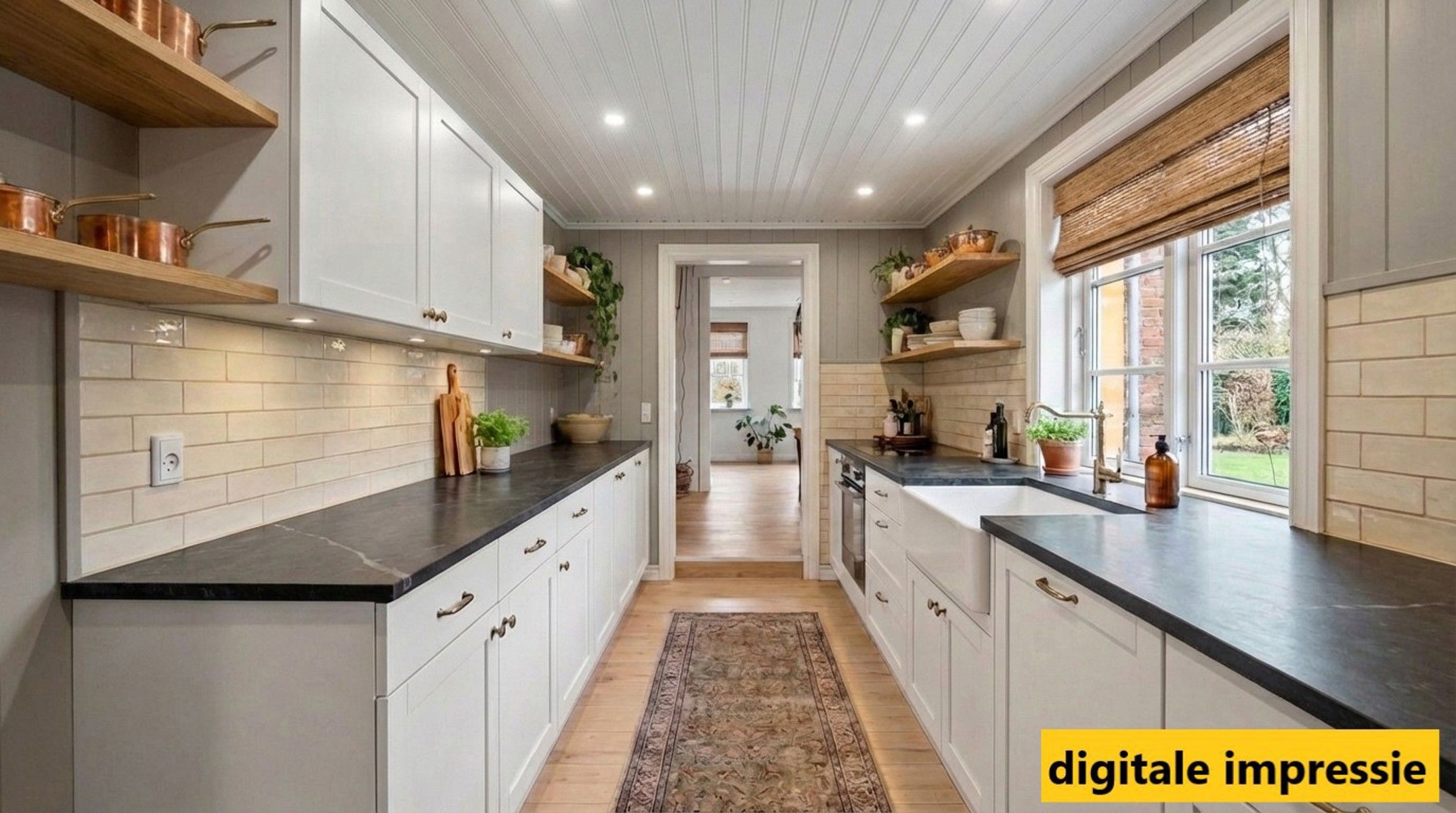 Deels te renoveren starterswoning met diepe tuin in groene, rustige omgeving foto 10