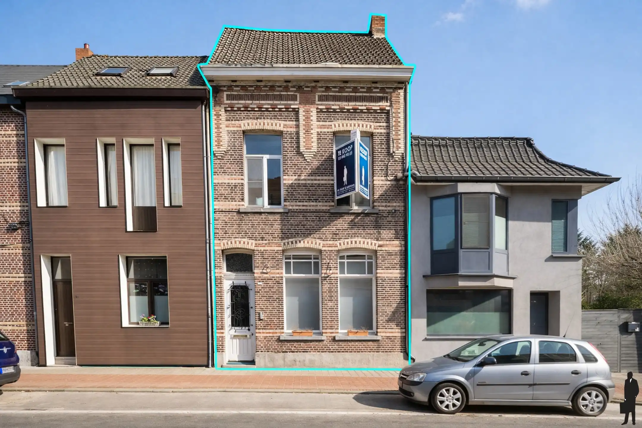 Hoofdfoto van de publicatie: Af te werken burgerwoning met mogelijks 3 tot 4 slaapkamers