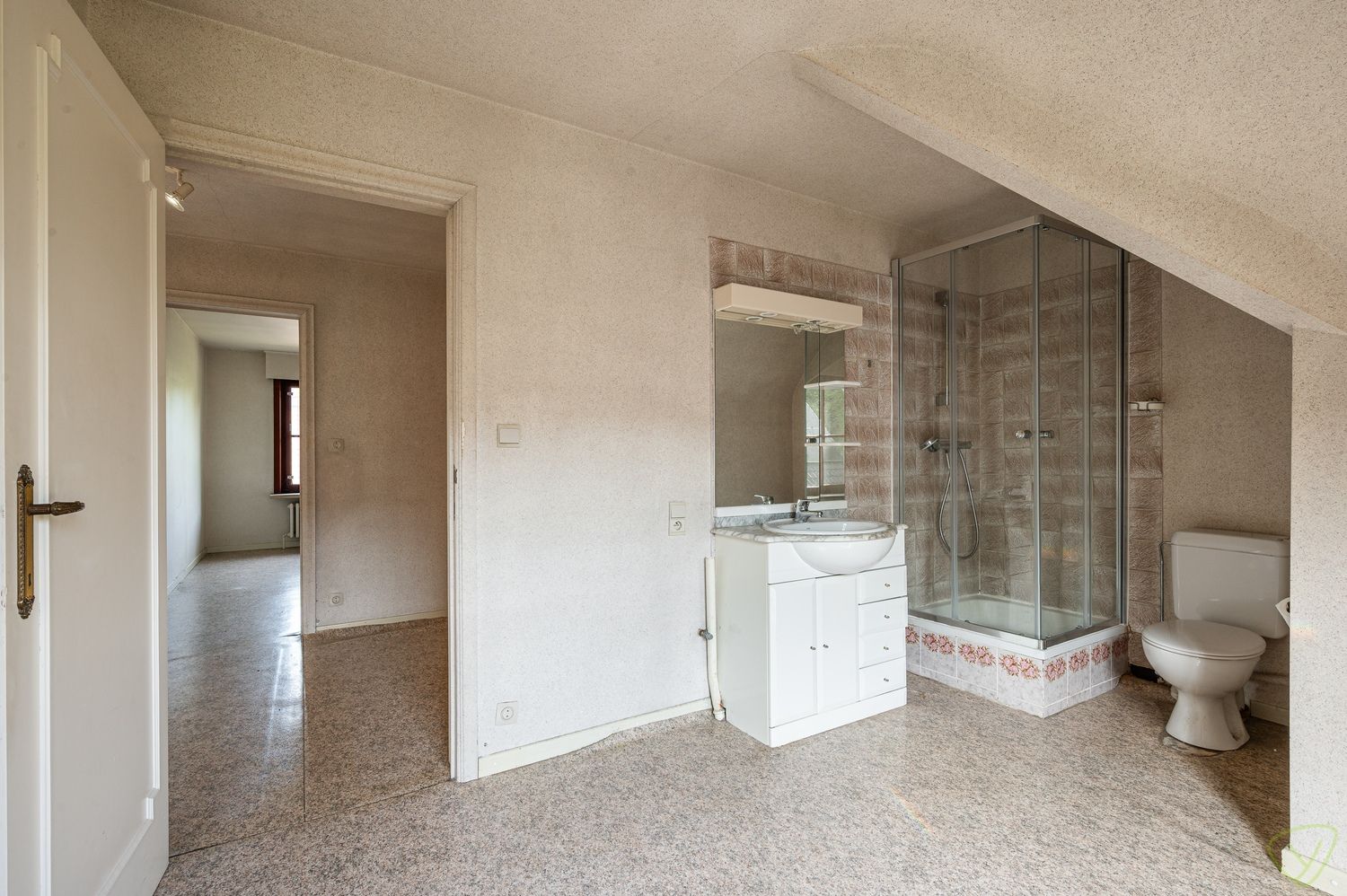 Vrijstaande te renoveren villa op uitzonderlijk groot perceel met bosgrond in Lembeke foto 16