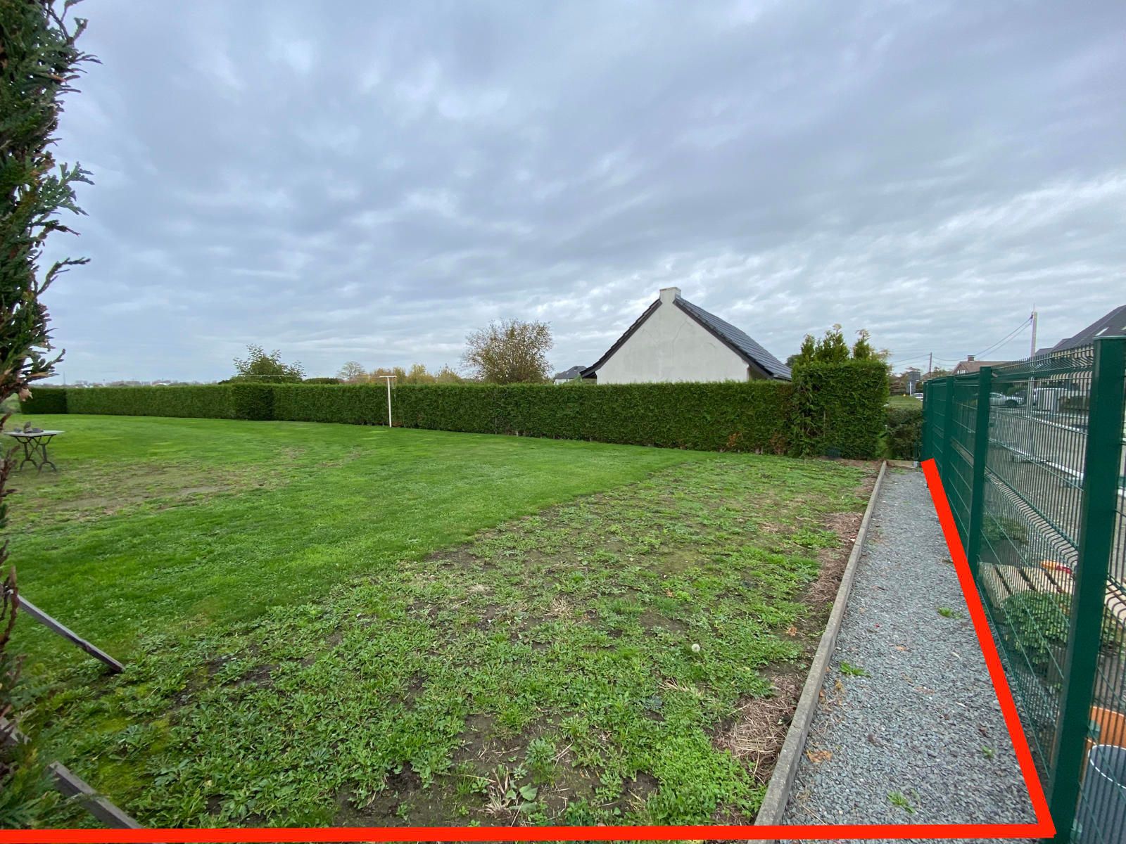 Bouwgrond 4are 73ca voor een BUNGALOW of HOB foto {{pictureIndex}}