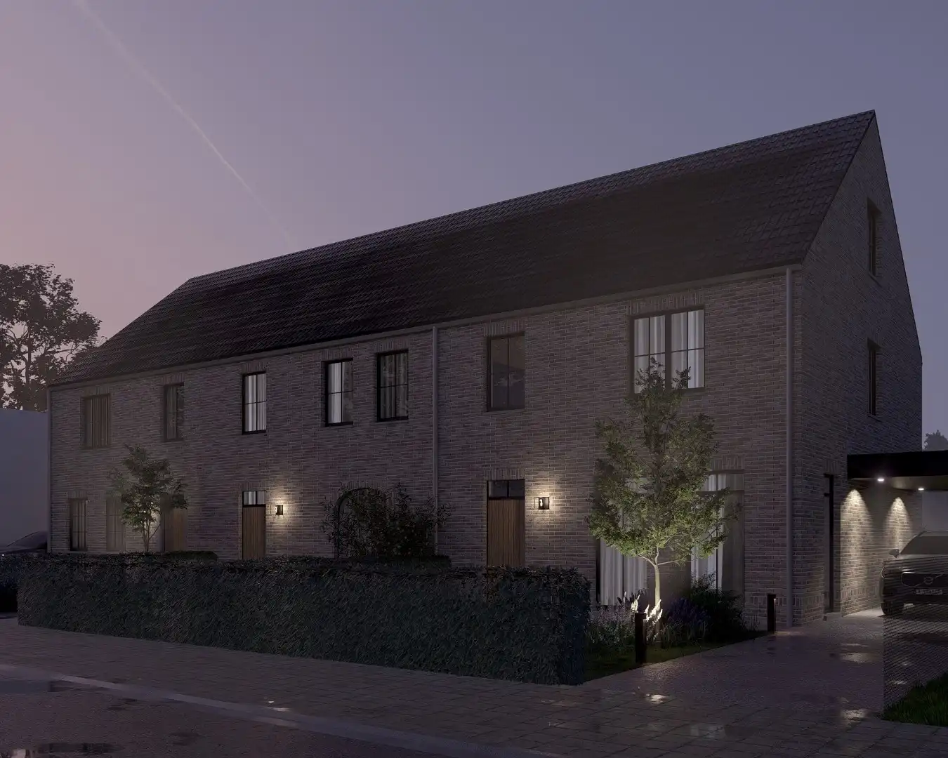 Landelijk project van 3 nieuwbouwwoningen op een rustige locatie te Bree!  foto 13