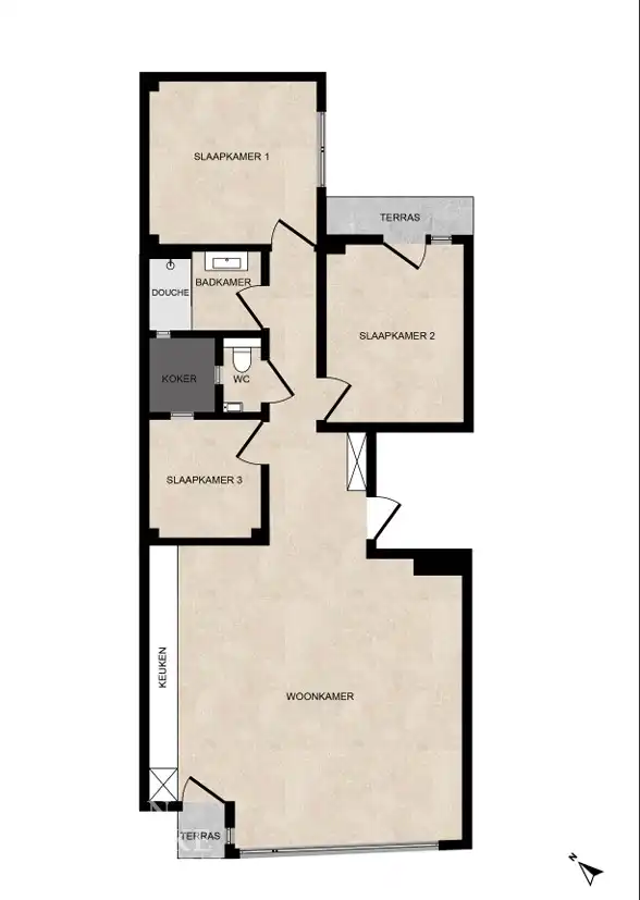Kwalitatief heringericht appartement met groenzicht foto 12