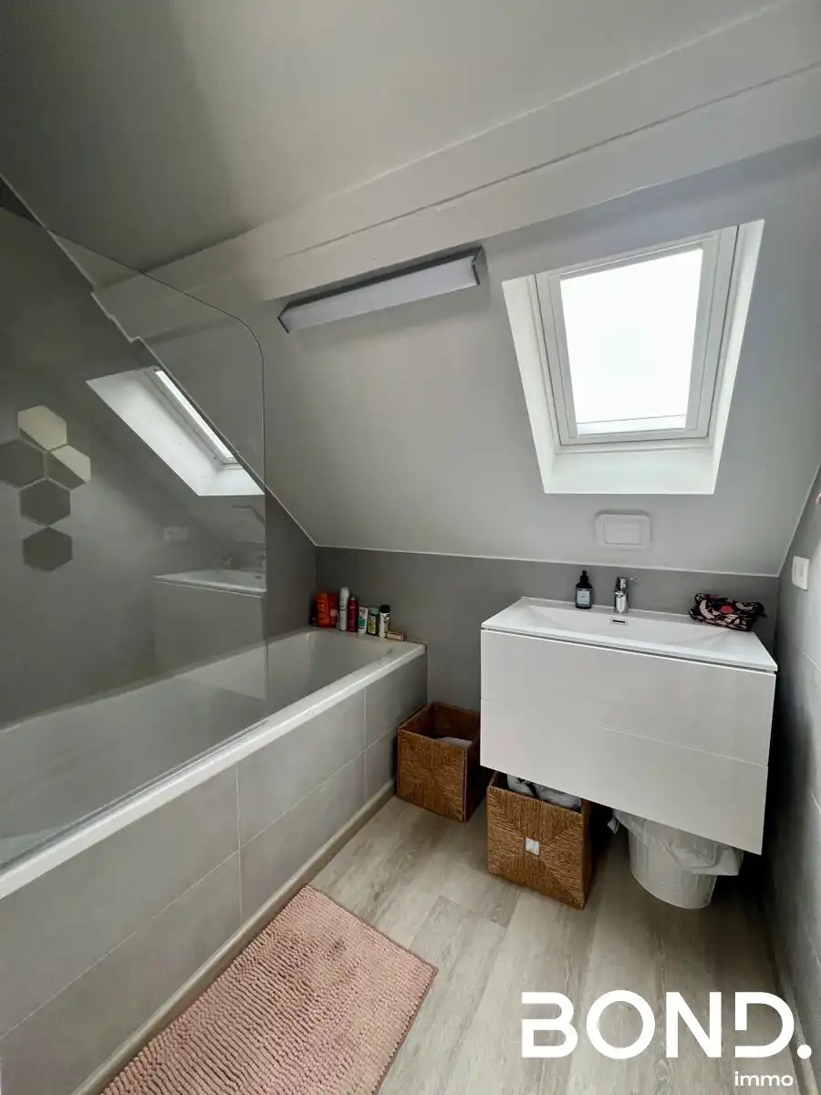 Gerenoveerd duplexappartement met tuin in centrum Leuven foto 11