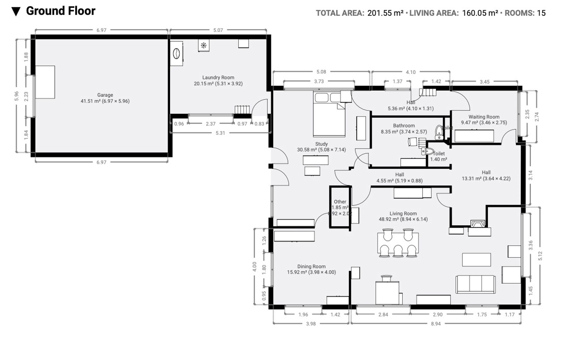 Statige woning met 7 slaapkamers + tuin op 2430 m2 foto 31