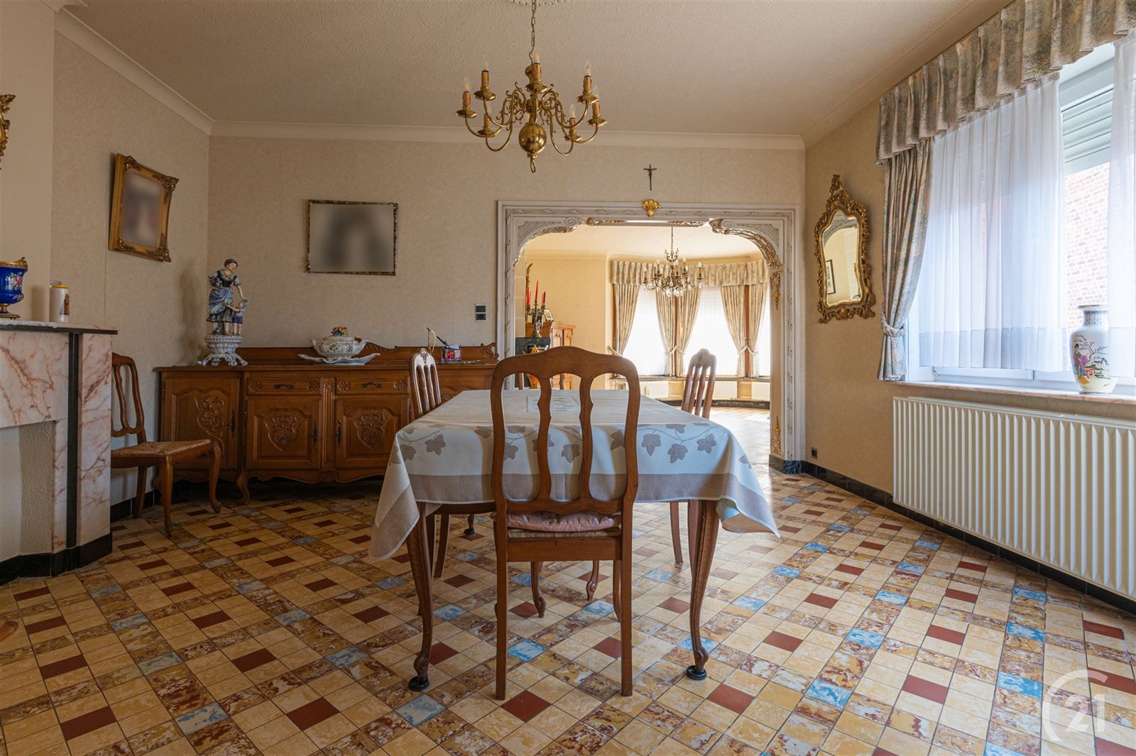 3 gevelwoning met loods (248m2) en garage foto 12