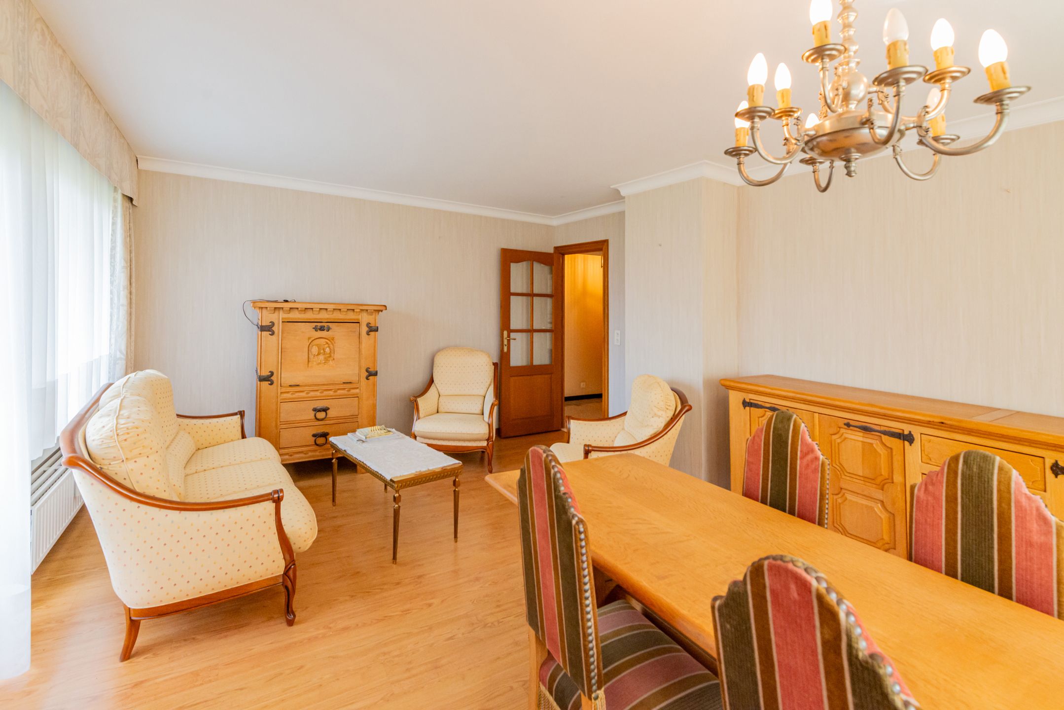 Lichtrijk gelijkvloersappartement met ruim terras in Evere foto 4