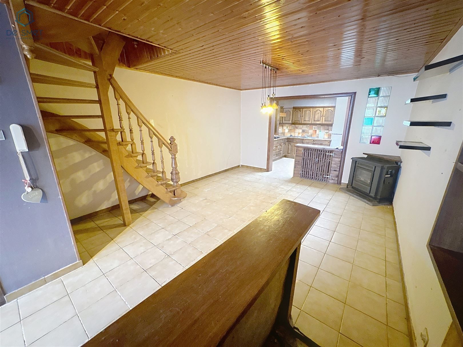 Te renoveren woning met 2 slaapkamers, terras én tuin hartje Geraardsbergen foto 5