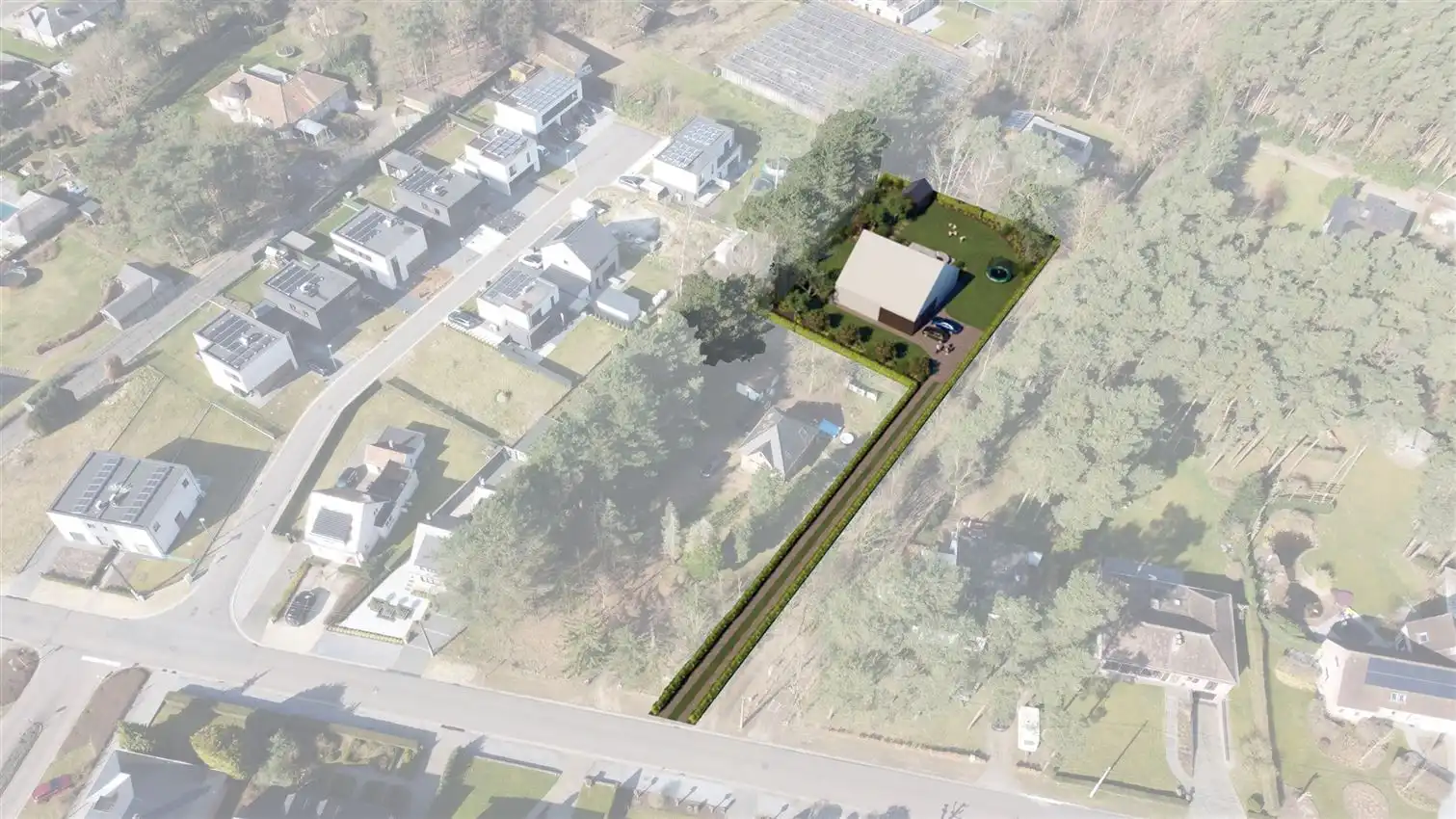 Exclusieve bouwgrond voor villa in parkgebied foto {{pictureIndex}}