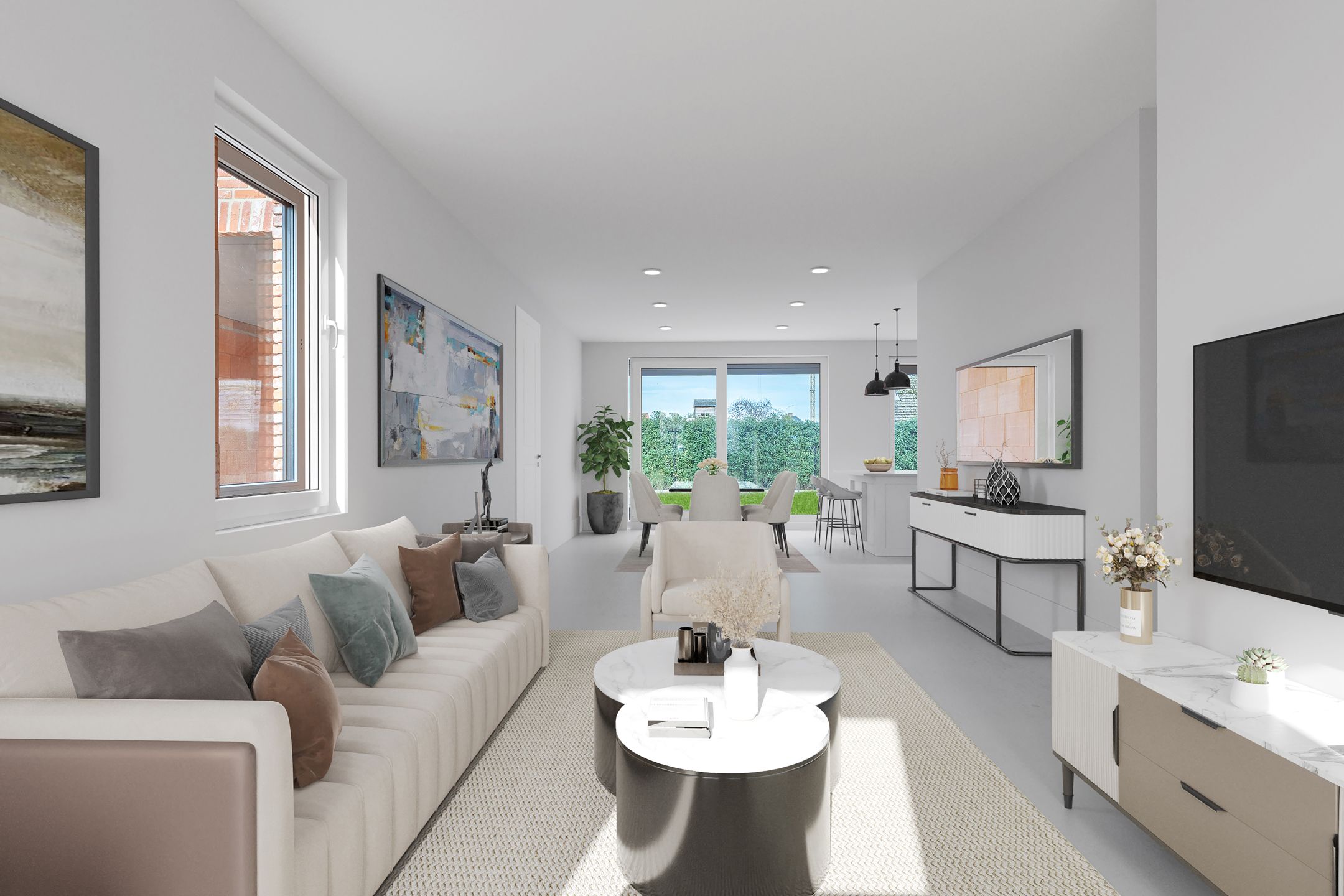 Knappe en ruime (245 m²) casco woning op gunstige ligging foto 4