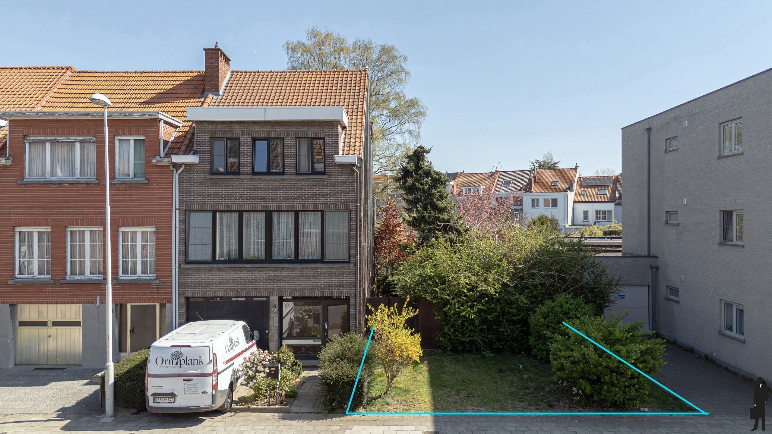 Bouwgrond op ca. 312m² voor half open bebouwing foto 8