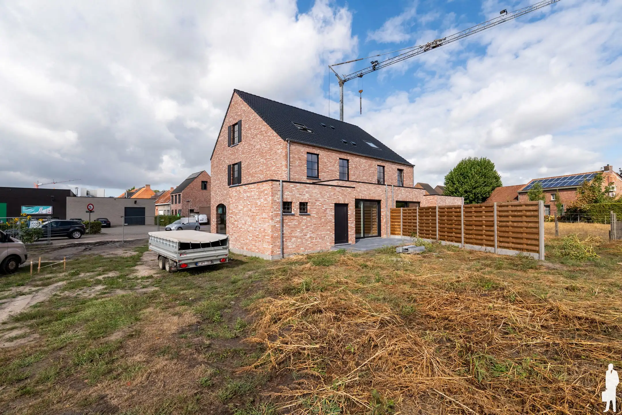 Casco nieuwbouwwoning met 3-4 slpk. op ca. 450m² te Loenhout foto 18