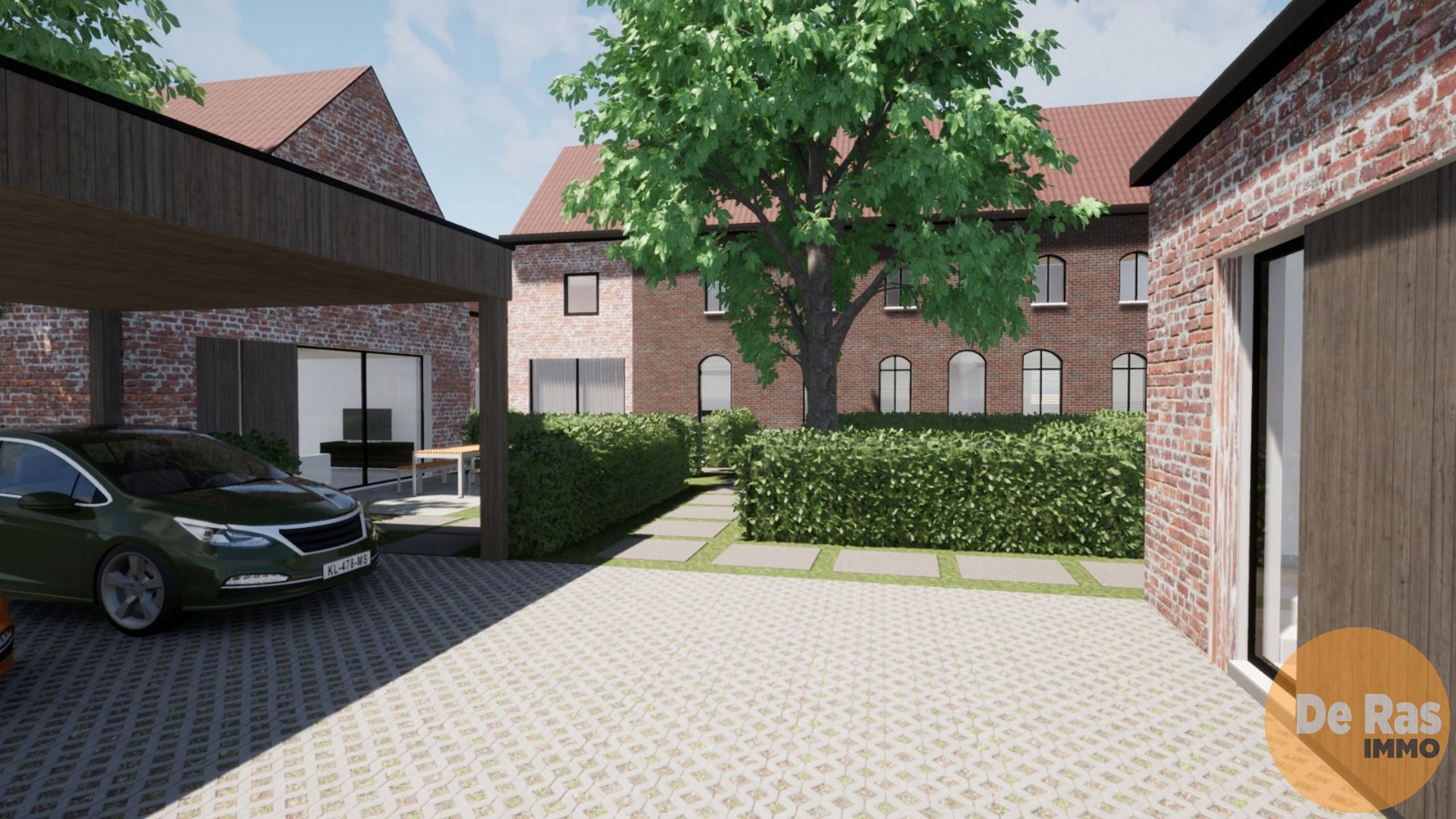 BORSBEKE - Nieuwbouwwoning in uniek woonerf foto 14