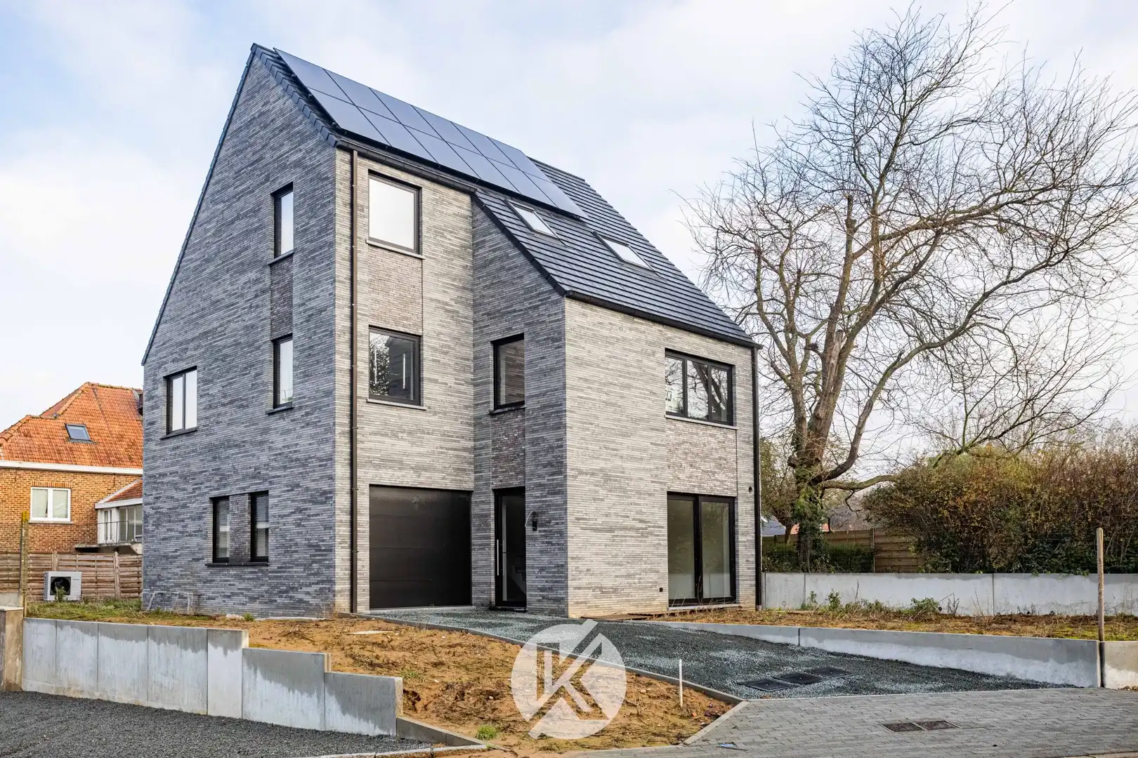 Casco nieuwbouwwoning in landelijke omgeving foto {{pictureIndex}}