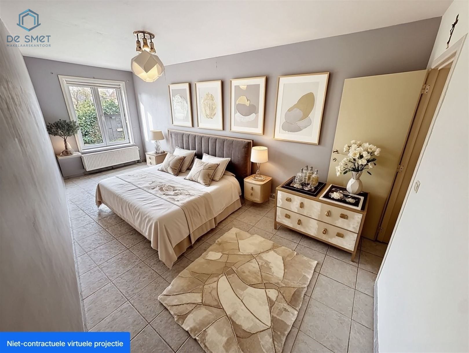 Ruime kangoeroewoning met 5 slaapkamers, 2 garages en tuin in rustige buurt van Brakel foto 10