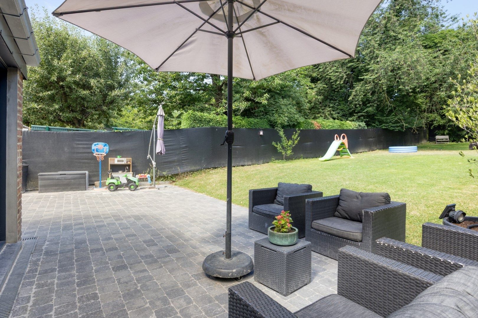 4 gevel VILLA met 3 slaapkamers + bureau, ruime tuin – 1652 ALSEMBERG (BEERSEL) foto 26