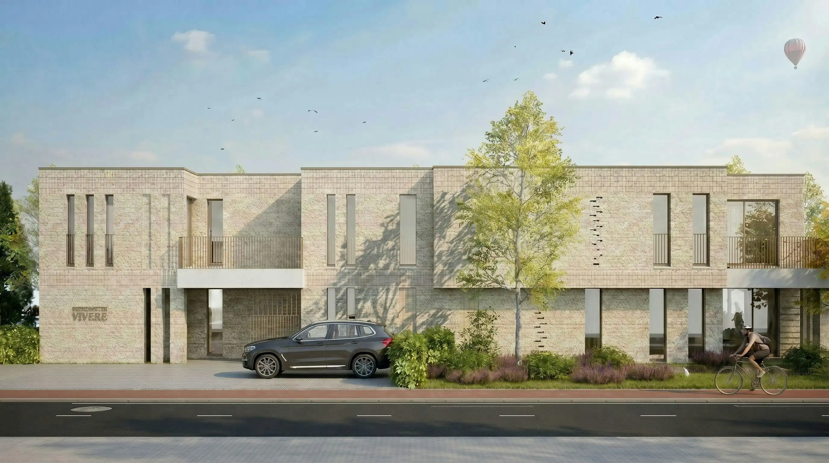 Residentie Vivere: 4 stijlvolle appartementen met parking en berging in Viversel foto 6