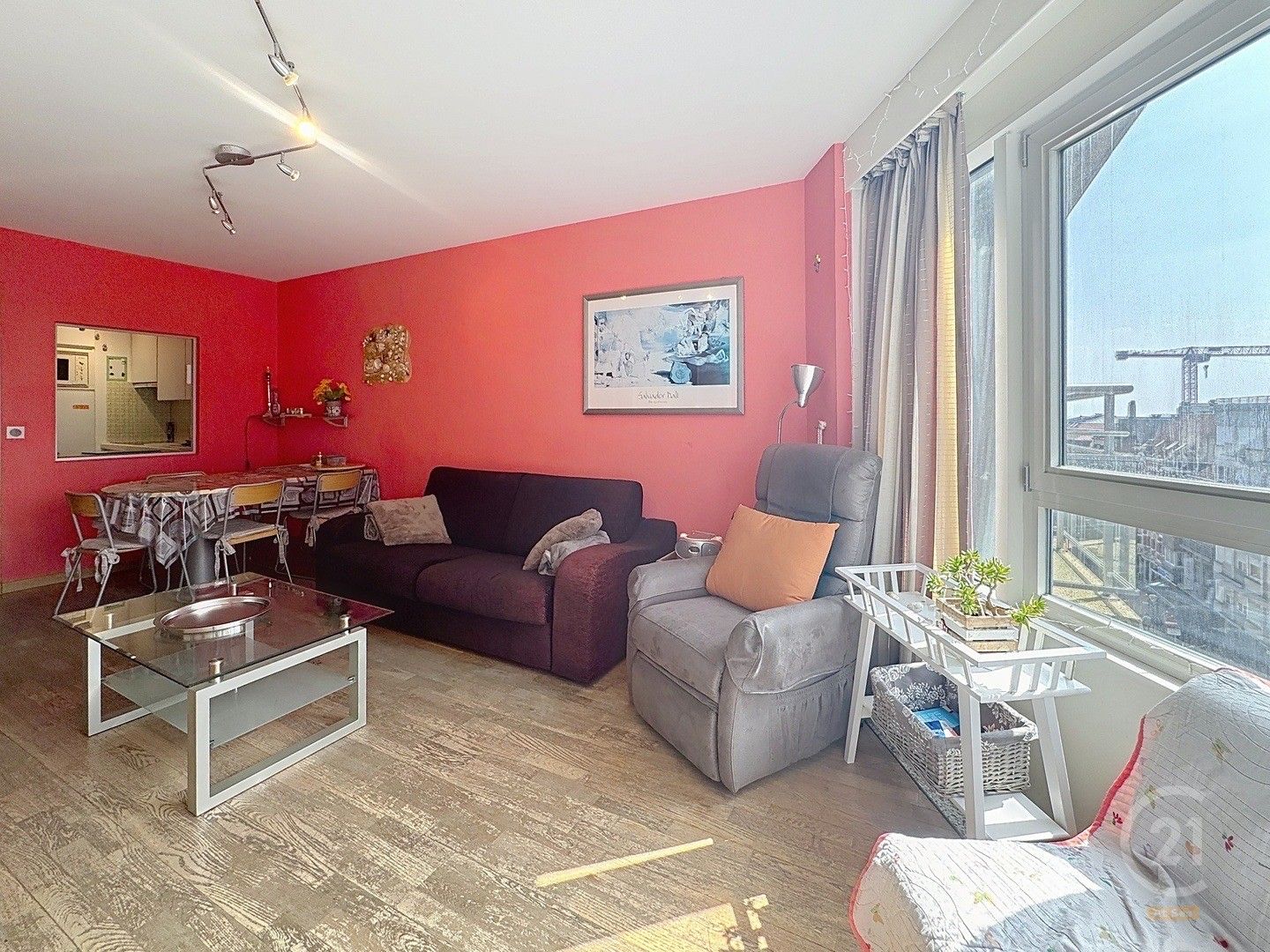 Zonnig appartement met lateraal zeezicht in Westende Bad foto 3