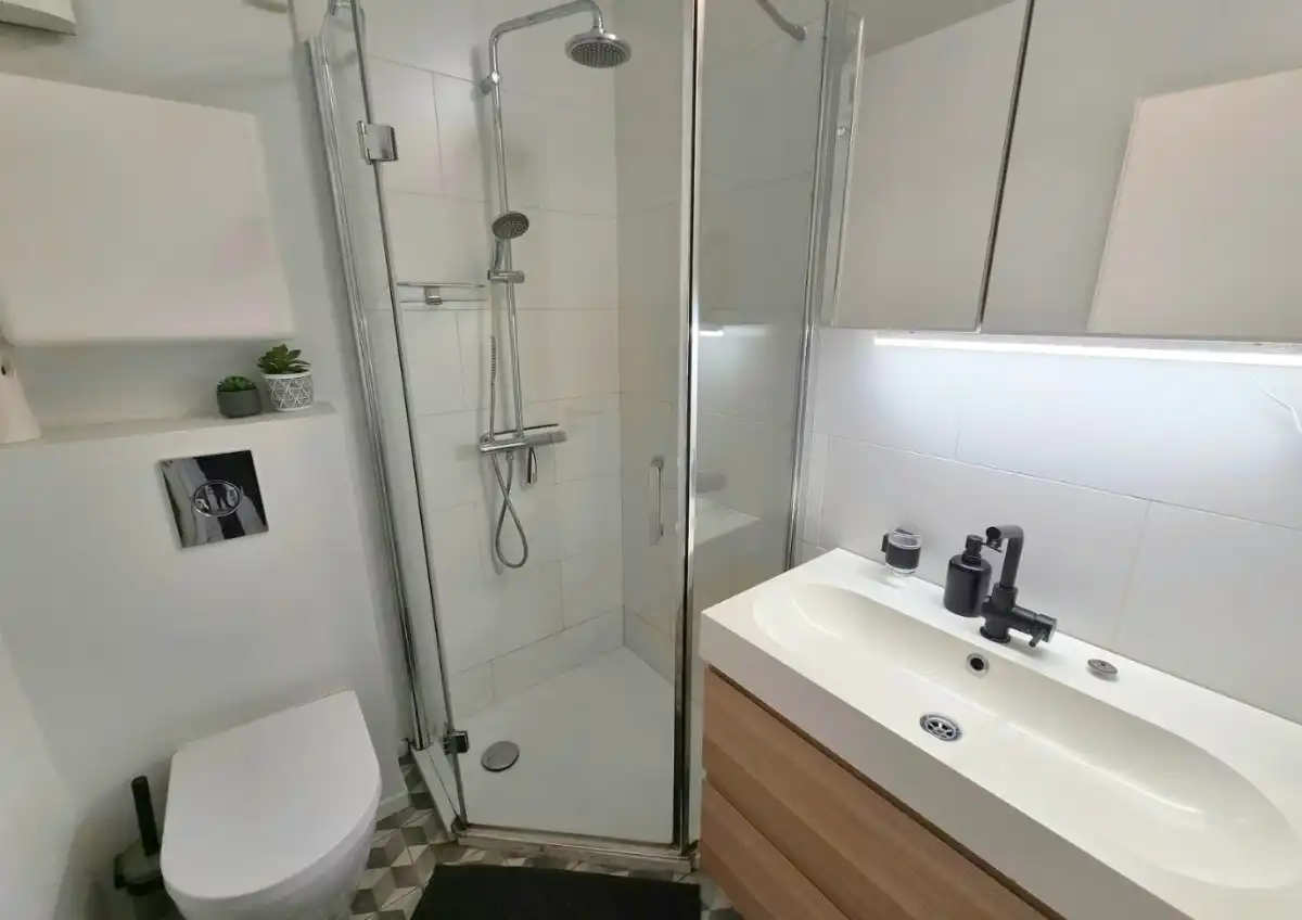 HOEKAPPARTEMENT MET PANORAMISCH ZEEZICHT TE KOOP IN DE PANNE : foto 17