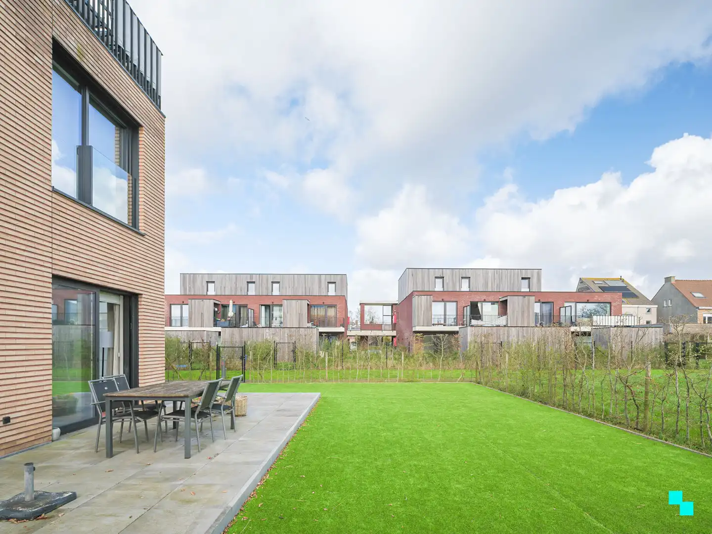 Gelijkvloers twee slaapkamerappartement nabij het centrum van Merelbeke foto 17