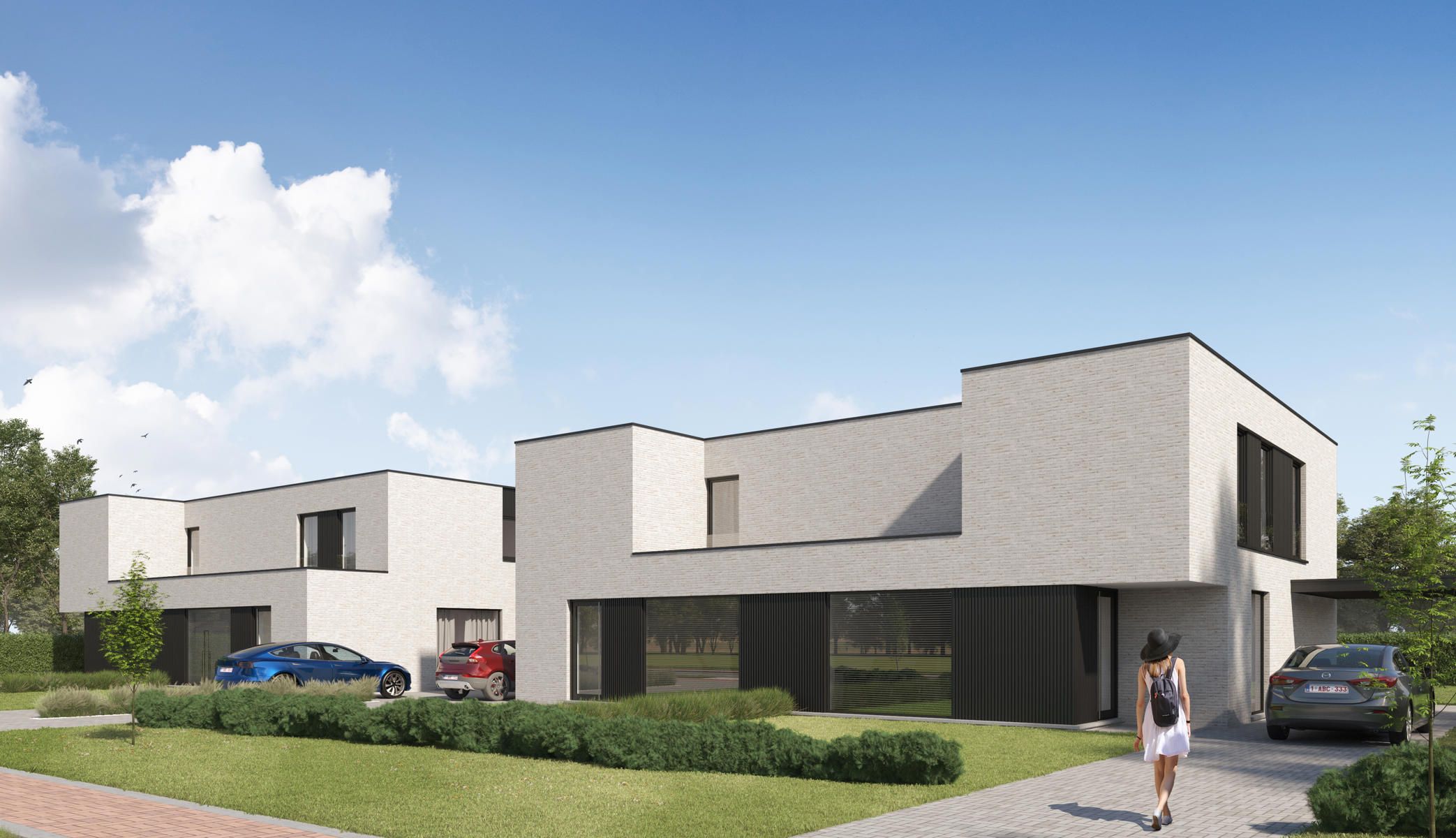 Moderne, halfopen woningen foto 3