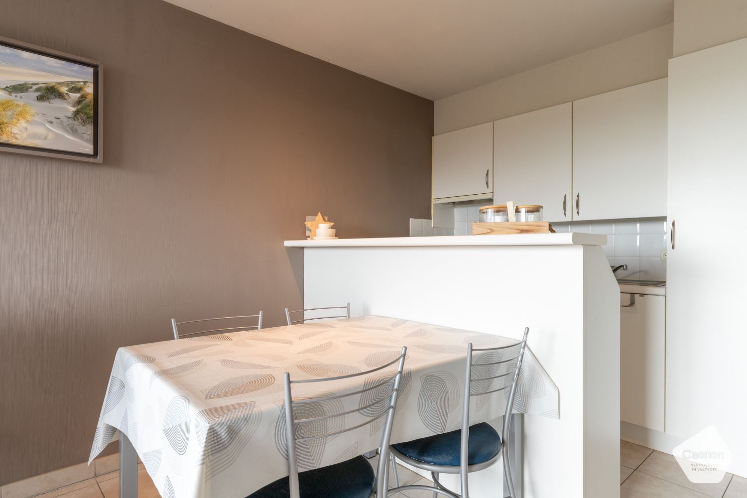 Zuid-gerichte studio met slaaphoek en prachtig zicht op de duinen foto 4