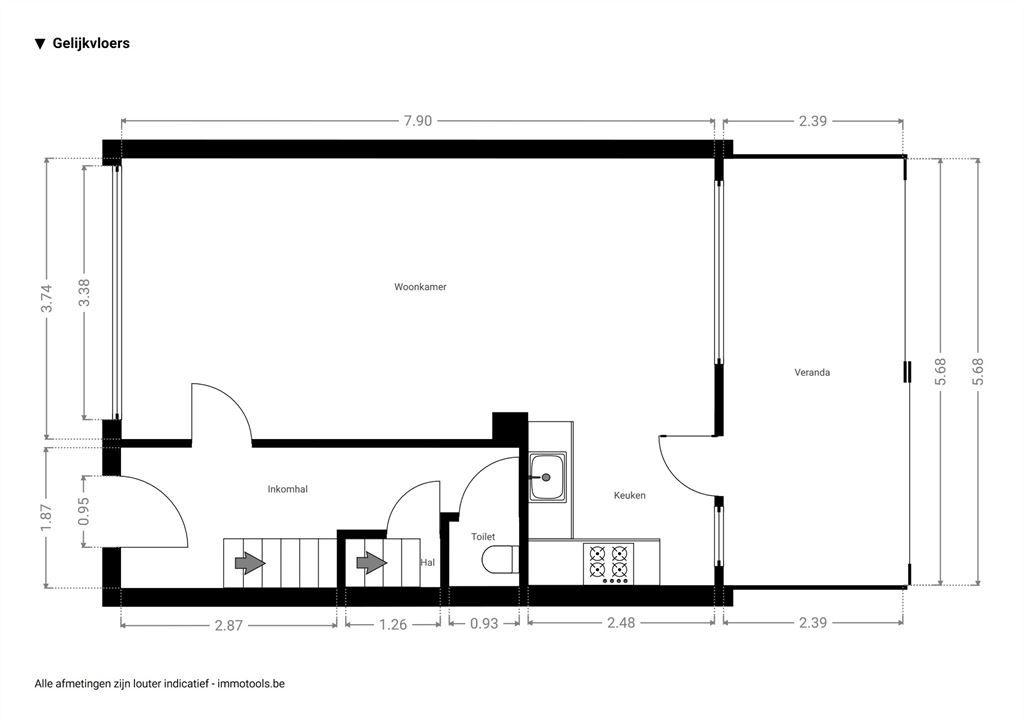 Superverzorgd huis met 4 kamers en tuin foto 10